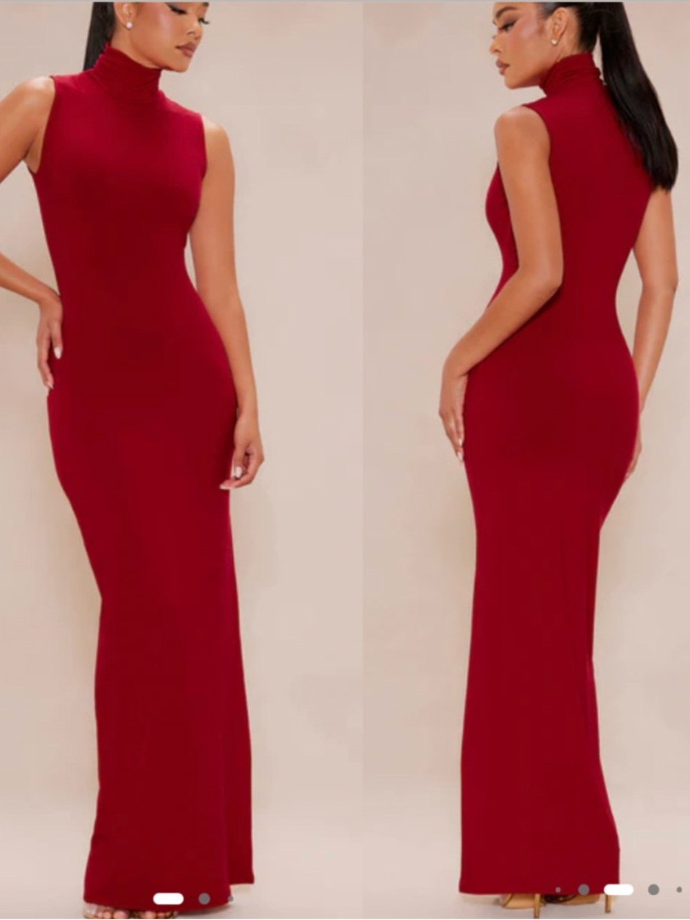 Fashion Nova Luxe Red Logan Maxi Dress